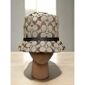 Y2K Coach Signature Crusher Hat Size P/S